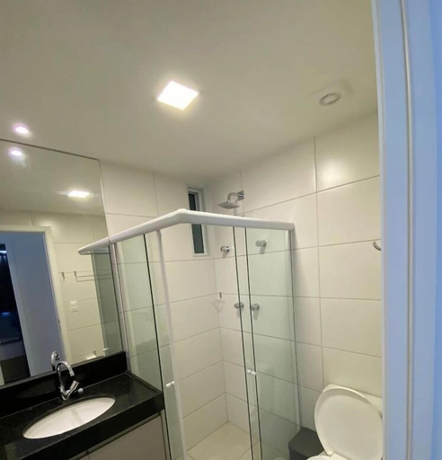 Bathroom, Edificio Promenade II Apt 205, Maceió (capital)