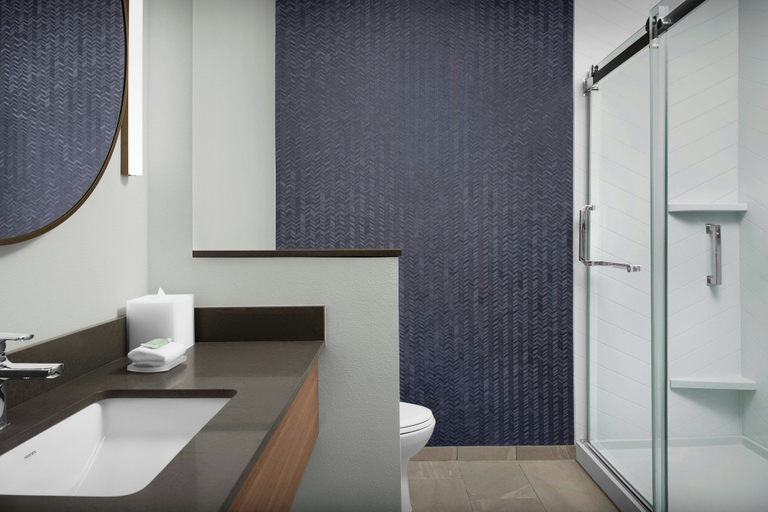 Bathroom 5, Fairfield Inn & Suites by Marriott Paris, Lamar