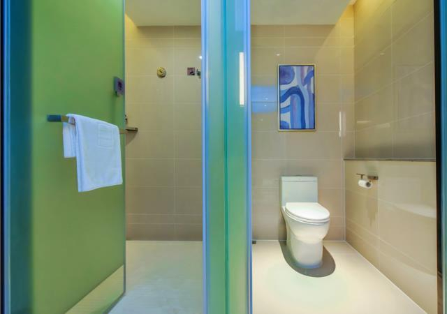 Bathroom 3, Echarm Hotel Anshun High-speed Railway Station Jichang Road, Anshun