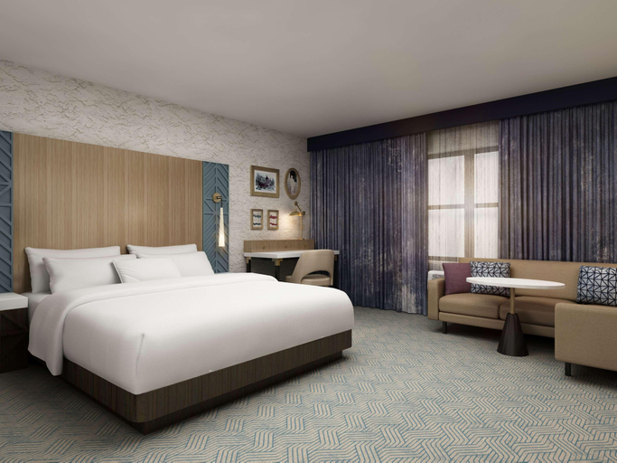 Bedroom, Hotel Royer Urbana Champaign, Tapestry Collection by Hilton, Champaign