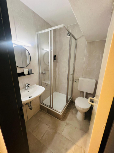 Bathroom, Hotel Dulmener Hof, Coesfeld