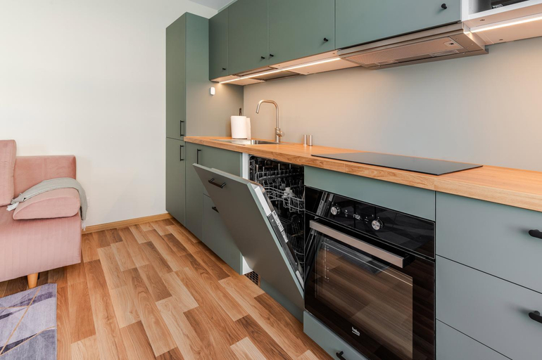 Kitchen 3, Liidia Apartments, Haapsalu