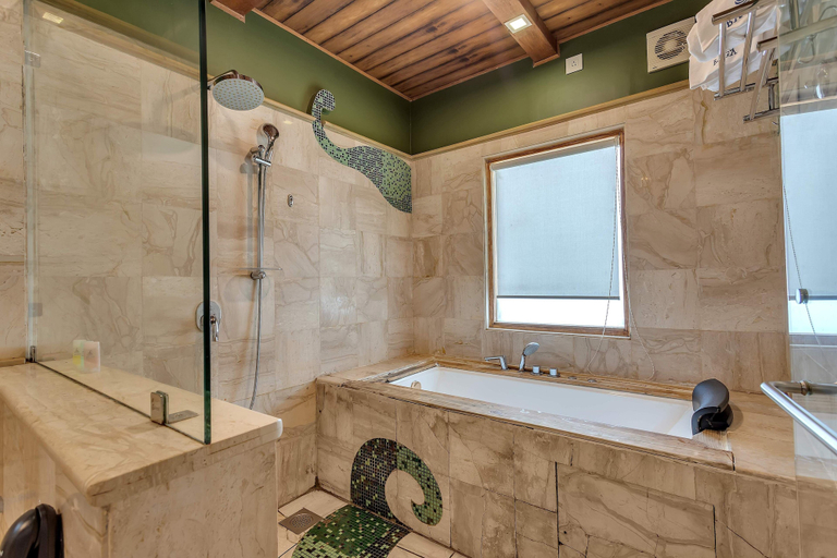 Bathroom 4, The Baga Beach Resort, North Goa