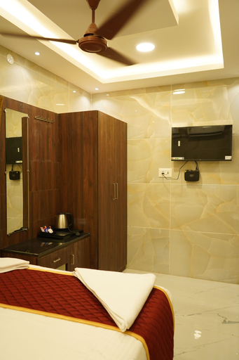 Bedroom 2, Golden Dawn Residency, Tiruvannamalai