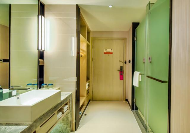 Bathroom 3, Echarm Hotel Anshun High-speed Railway Station Jichang Road, Anshun