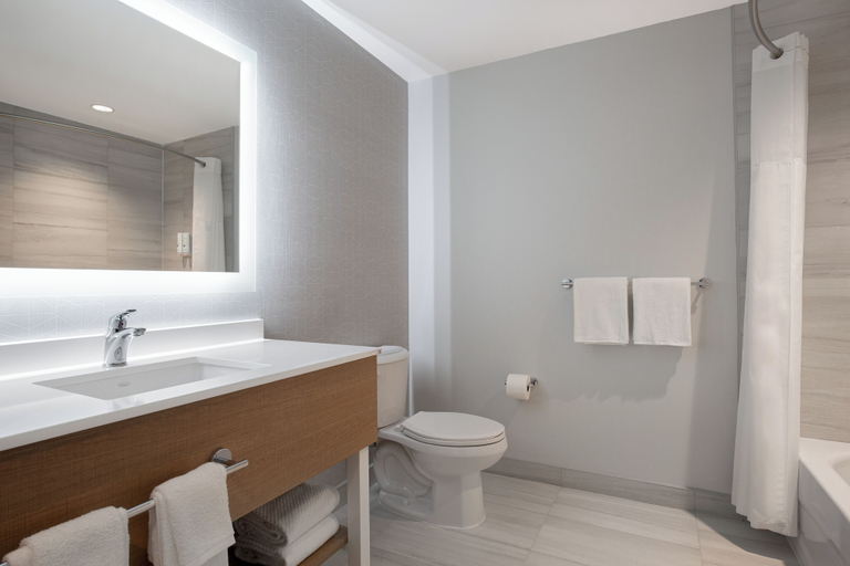 Bathroom 4, Quality Inn & Suites, Leeds and Grenville
