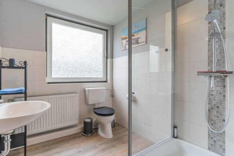 Bathroom, Ferienwohnung, Tating, Nordfriesland