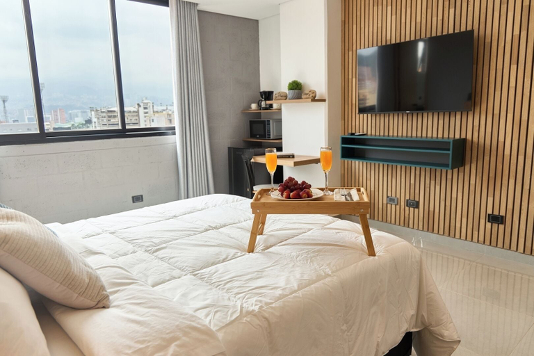 Bedroom 3, Rosa Negra Stadio Aparta-suite Your Cozy Retreat, Medellín