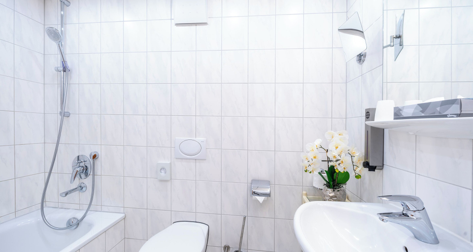 Bathroom 3, PLAZA Hotel Föhr am Bodensee, Bodenseekreis