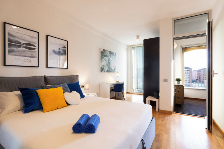 Bedroom, notaMi - Hangar Home - Bicocca Area, Milano