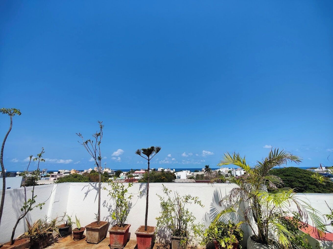 Public Area, The French Villa Elite, Puducherry