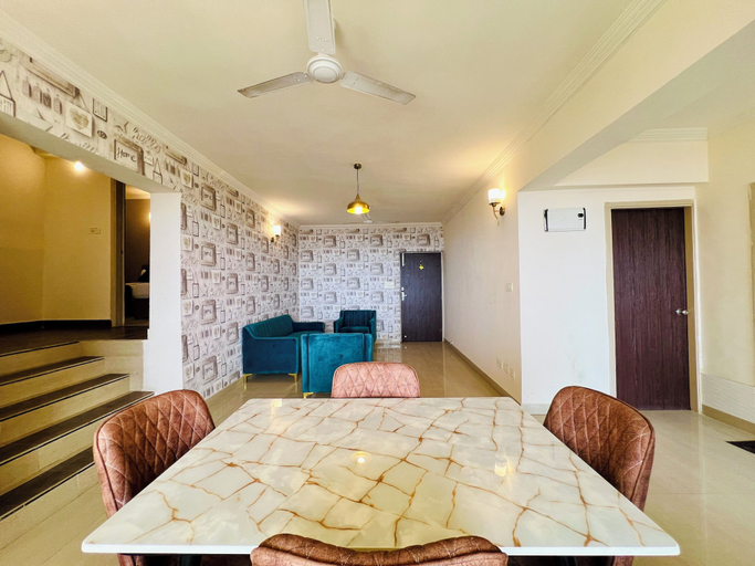 Bedroom 3, Outstay Executive Apartments, Thane