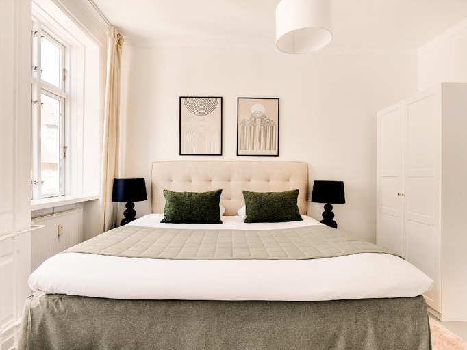 Bedroom 2, Bright and Spacious Apartment in the center of Copenhagen, Copenhagen