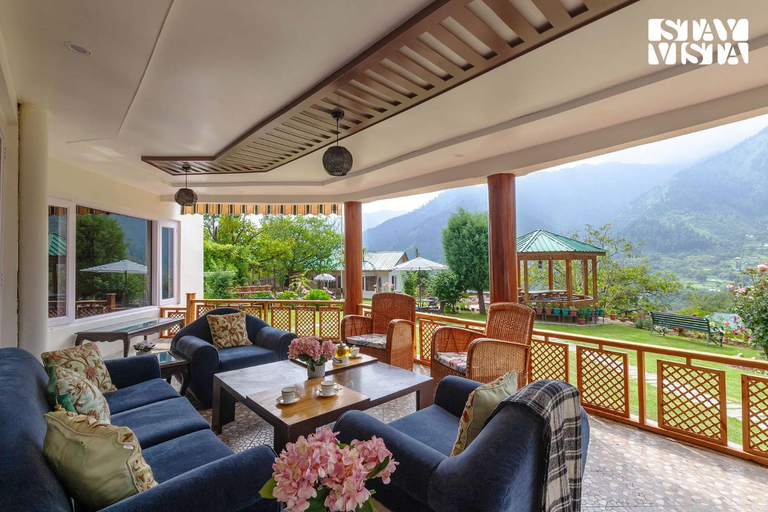 Balcony/terrace 5, StayVista at Ruhaniyat, Anantnag