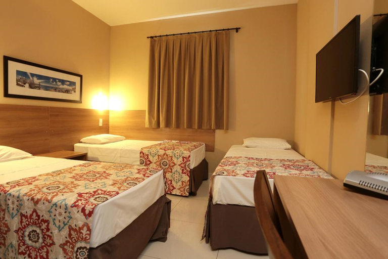 Bedroom 3, Golden Tower Express Braz Olaia by Fenix Hoteis, Ribeirao Preto