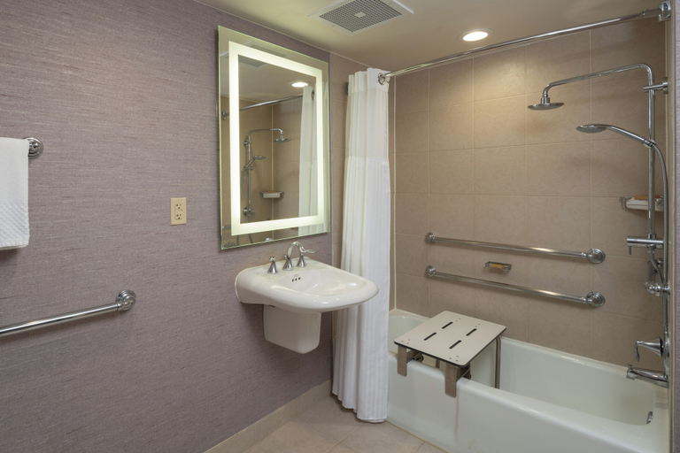 Bathroom 4, Hilton Washington DC/Rockville Hotel & Executive Meeting Ctr, Montgomery
