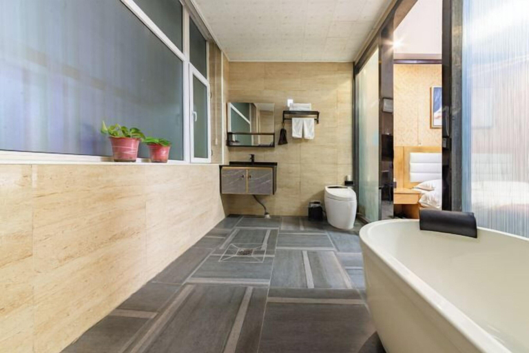 Bathroom 4, Lanzhou Huayu Business Hotel, Lanzhou