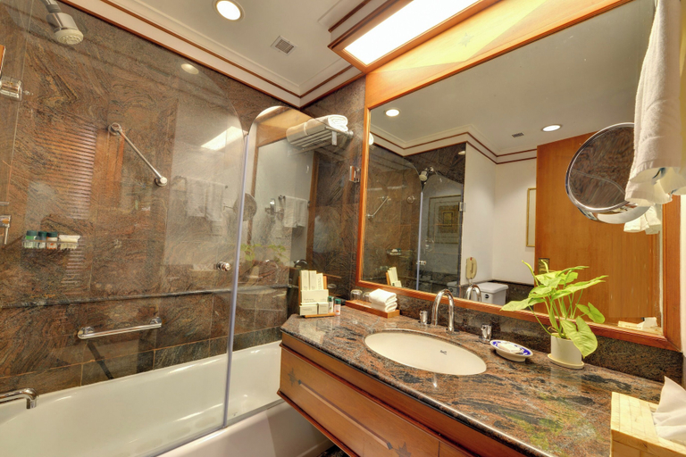 Bathroom 5, The Fern Kochi, Series by Marriott, Ernakulam