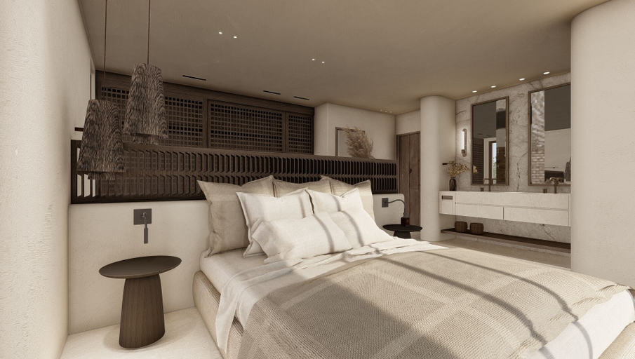 Bedroom 3, Serendi Villas, Baleares