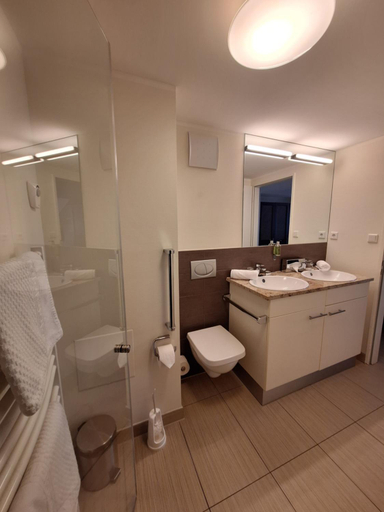 Bathroom 1, Michels Villa Nordsee, Aurich