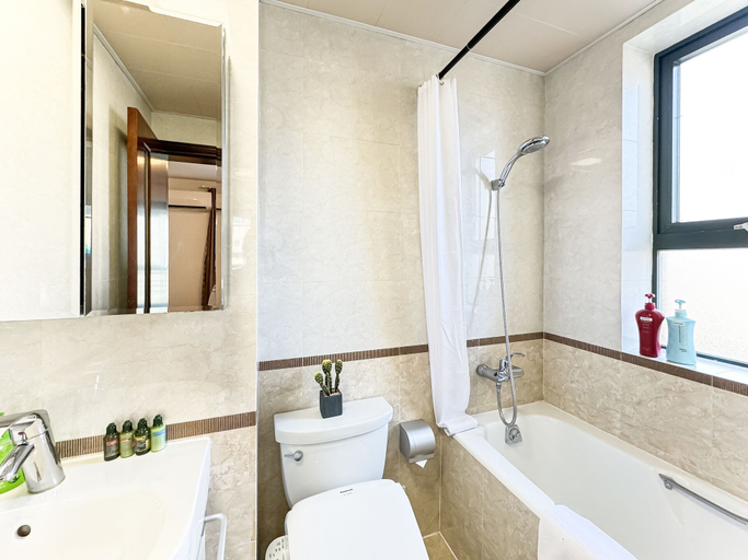 Bathroom 3, Tyms 2BR 2BA Apt Near MetroCity Line 1 9, Shanghai