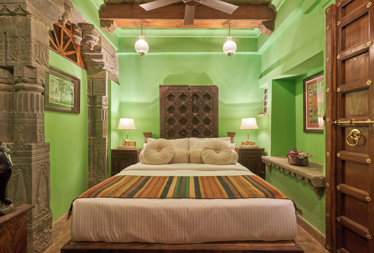 Bedroom 2, Kaladwas Lal Haveli, Udaipur