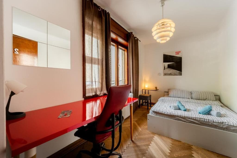Bedroom 3, Pi House, Ljubljana