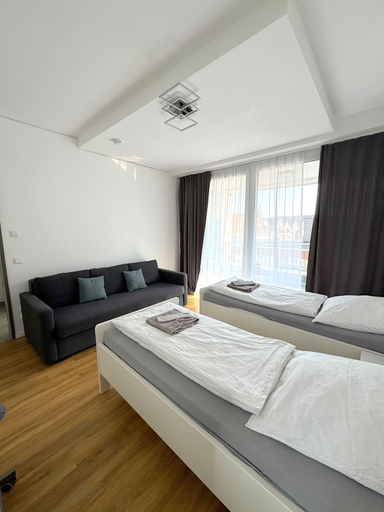 Bedroom 3, Stylish Apartments in Ibbenbüren, Steinfurt