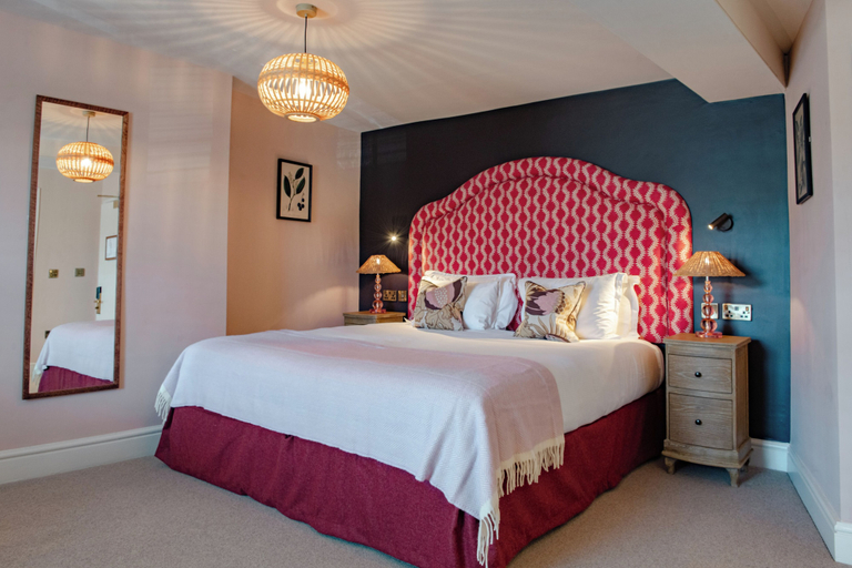 Bedroom 4, Manor House Hotel, Gloucestershire