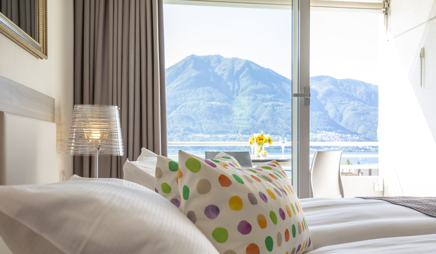 Bedroom 3, Smart-HOTEL MINUSIO, a Swiss Quality Hotel, Locarno