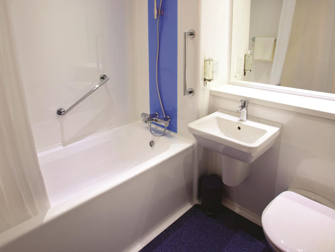 Bathroom 4, Travelodge Sheffield Central, Sheffield