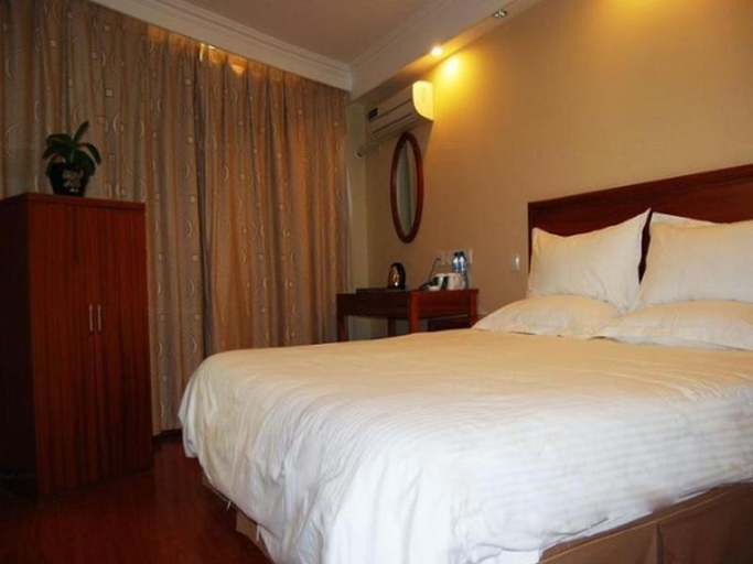 Bedroom 5, グリーンツリーホテル(クイバスターミナル尅街)(格林豪泰酒店(盱眙汽车站尅街店)), Huai'an
