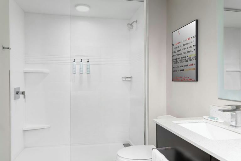 Bathroom 4, TownePlace Suites by Marriott Detroit Allen Park, Wayne