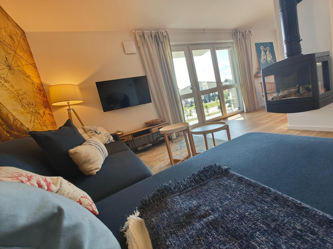 Bedroom 2, Appartement im Ferienpark in Rechlin, Mecklenburgische Seenplatte