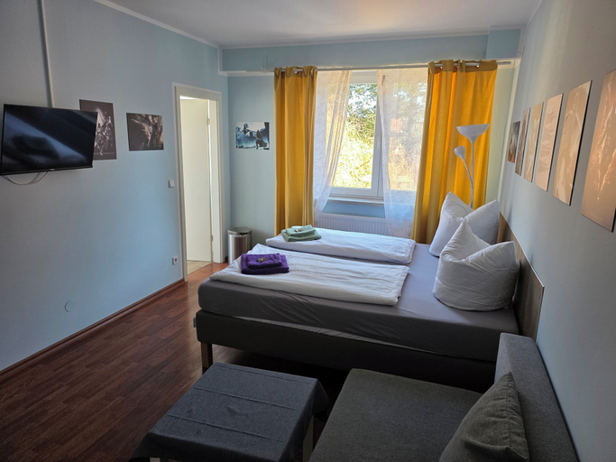 Bedroom 3, Pension am Filmpark, Potsdam