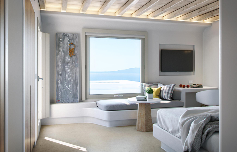 Bedroom 3, Ovea Mykonos, South Aegean