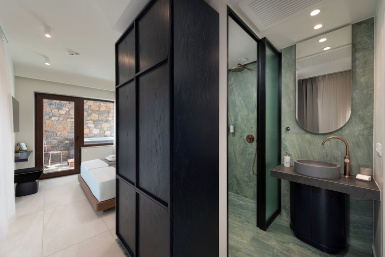 Bathroom 5, Elounda Stories Boutique Hotel, Crete