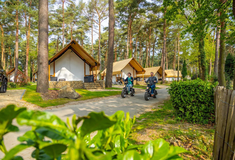 View from property 4, Tent Lodge With Bathroom, Maastricht at 16 km, Limburg