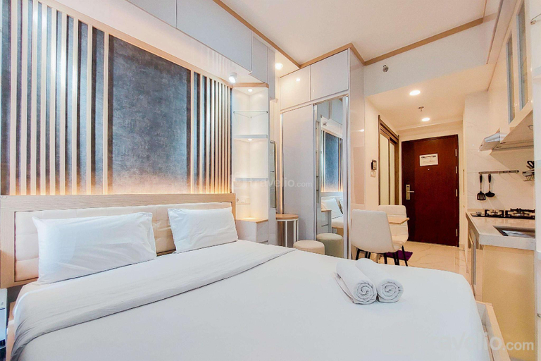 Bedroom 2, High Floor Simply Studio Sky House BSD By Travelio, Tangerang Selatan