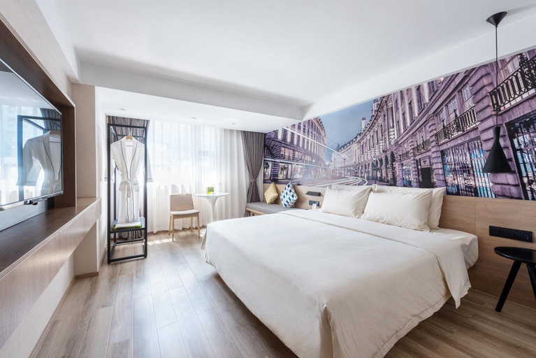 Bedroom 2, Atour Light Hotel Xiamen Railway Station Wanxiangcheng, Xiamen