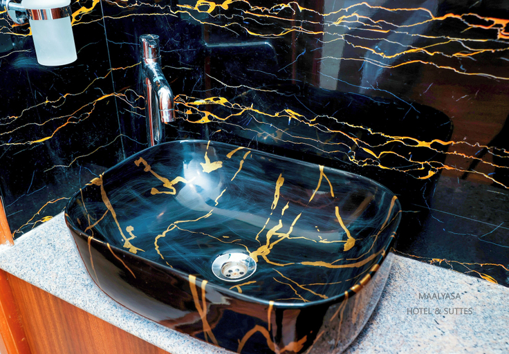 Bathroom 4, Grand Maalyasa Hotel and Suites, US Consulate, Hyderabad