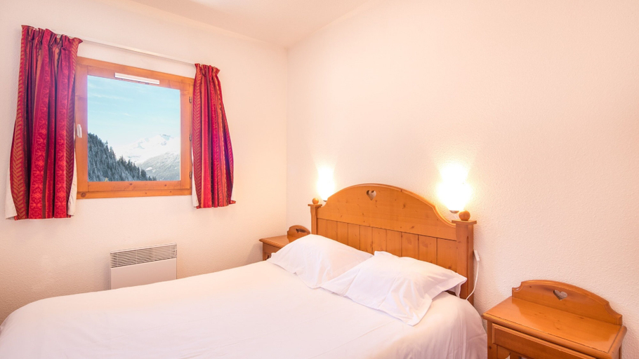 Bedroom 2, Vacanceole - Résidence La Turra, Savoie