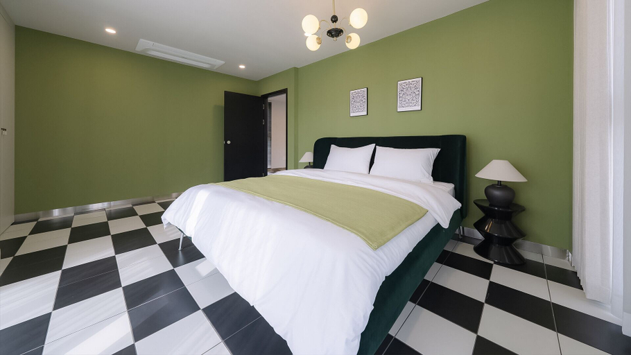 Bedroom, Le Pavilion Pool Villa, Pohang