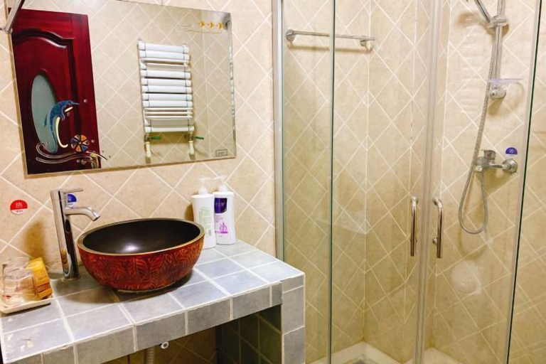 Bathroom 4, Penglai Tianhai Villa Hotel (Oulebao), Yantai