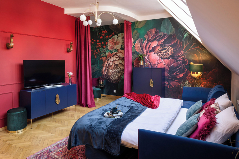 Bedroom 3, Decadent Art Deco Apartment in Old Town, Praha 1