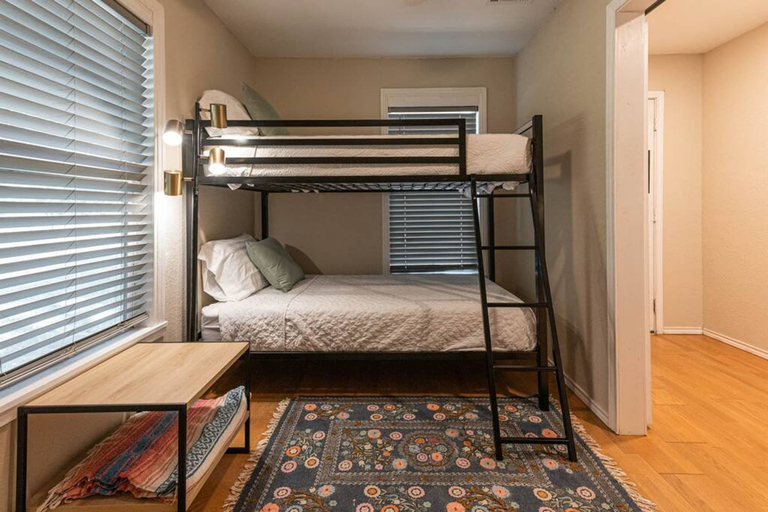 Bedroom, Escape to a Restored 1920s East Waco Bungalow, McLennan