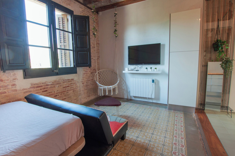 Bedroom 2, Classic Plaza Real, Barcelona
