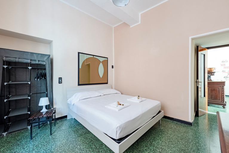 Bedroom 2, Bright flat near Porto Antico, Genova