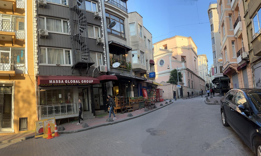 Exterior view 3, Massa Suıt, Beyoğlu