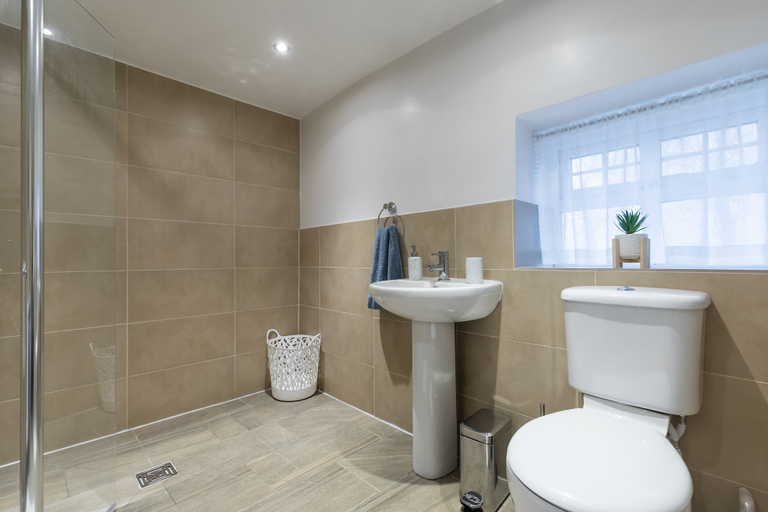 Bathroom 5, The Stables at Brambles Farm - Sleeps 2, Wifi, Staffordshire